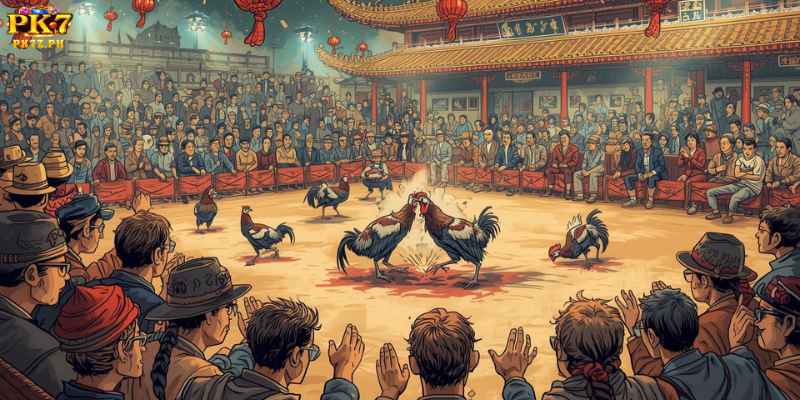 Today, online platforms broadcast live cockfighting events and allow users to place bets remotely.