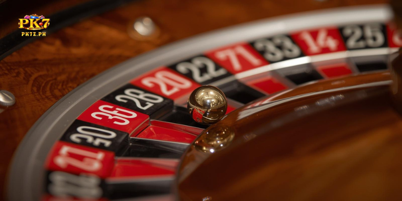 Roulette is a game of chance where players bet on where a ball will land on a spinning wheel.