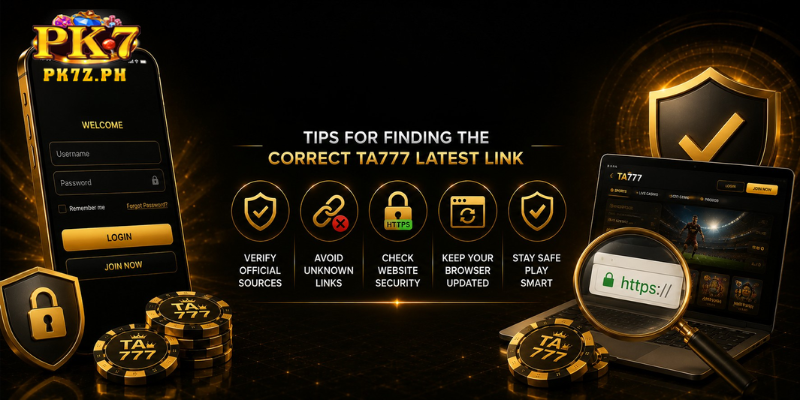 Tips for Finding the Correct TA777 Latest Link